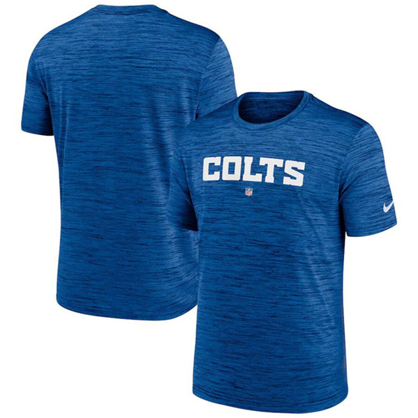 Men's Indianapolis Colts Royal Velocity Performance T-Shirt